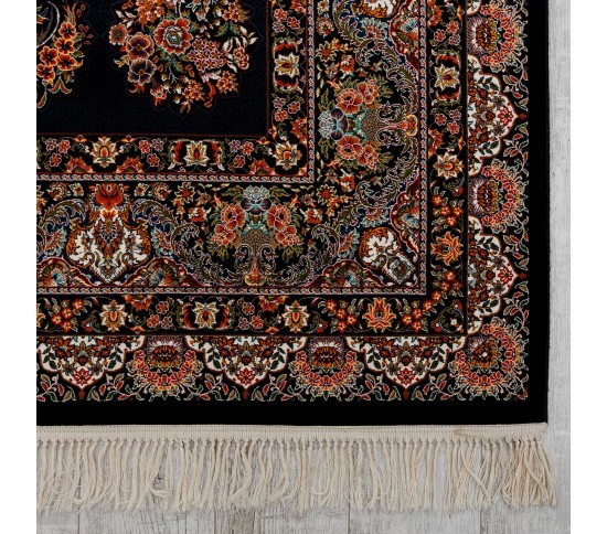 Високощільний килим Sheikh 4249 BLACK - Висока якість за найкращою ціною в Україні зображення 2.