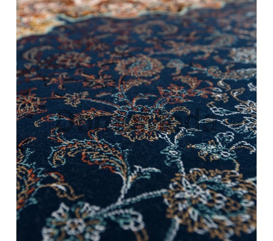 Високощільний килим Sheikh 4282 DARK BLUE - Висока якість за найкращою ціною в Україні зображення 4.