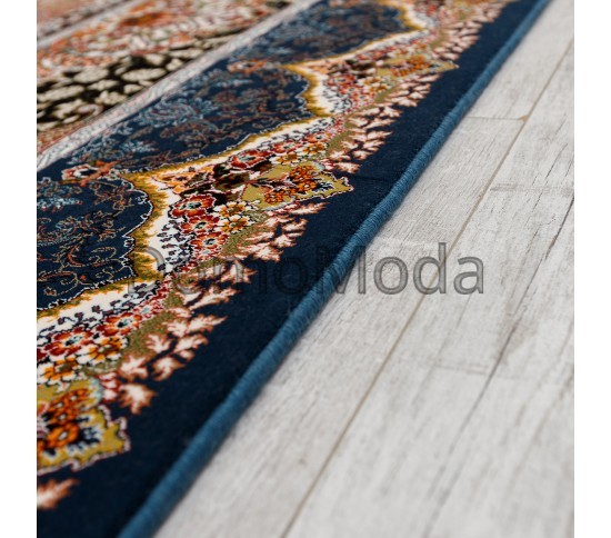 Високощільний килим Sheikh 4282 DARK BLUE - Висока якість за найкращою ціною в Україні зображення 7.