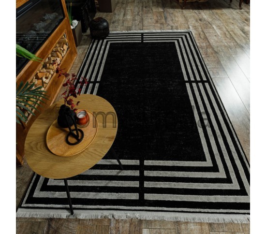 Высокоплотный ковер Taboo PLUS AF48E black/grey Купить в интернет магазине ДомоМода Высокоплотный ковер Taboo PLUS AF48E black/grey - высокое качество по лучшей цене в Украине