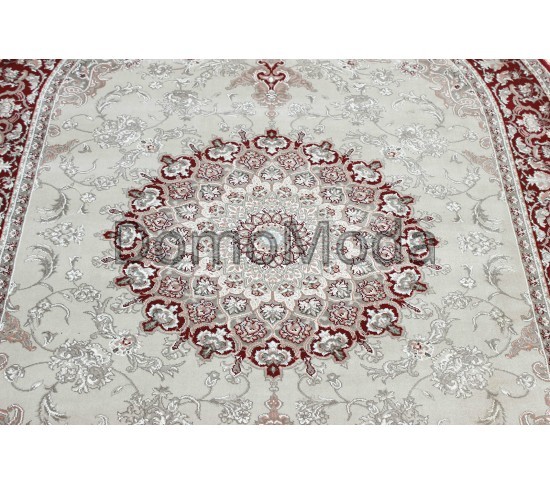 Високощільний килим Turkistan 7608A cream-d.red - Висока якість за найкращою ціною в Україні зображення 3.