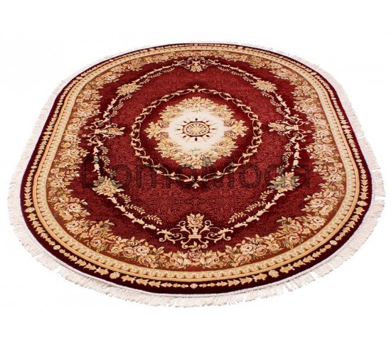 Високощільний килим Turkistan Y231B d.red-ivory - Висока якість за найкращою ціною в Україні зображення 5.