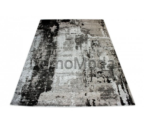 Синтетический ковер Almina 127514 8-Grey/Black Купить в интернет магазине ДомоМода Синтетический ковер Almina 127514 8-Grey/Black - высокое качество по лучшей цене в Украине