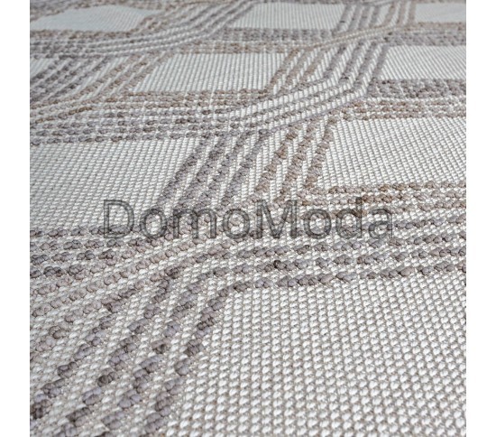 Безворсовый ковер AGRA EK91A white/l.grey Купить в интернет магазине ДомоМода фото 2 Безворсовый ковер AGRA EK91A white/l.grey - высокое качество по лучшей цене в Украине изображение 2.