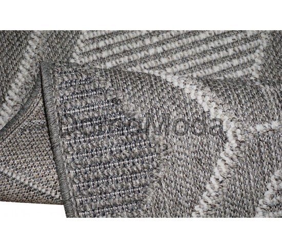 Безворсовий килим CALIDO 08325B D.GREY/L.GREY - Висока якість за найкращою ціною в Україні зображення 4.