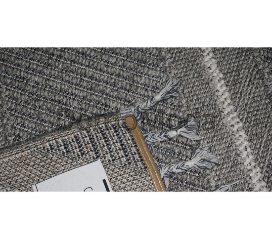 Безворсовий килим CALIDO 08325B D.GREY/L.GREY - Висока якість за найкращою ціною в Україні зображення 2.