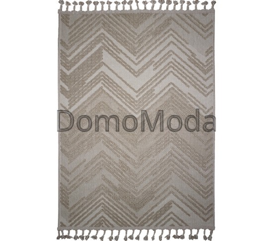 Безворсовый ковер CALIDO 08328B L.BEIGE/D.BEIGE - высокое качество по лучшей цене в Украине