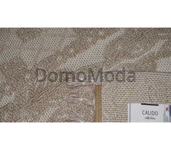 Безворсовый ковер CALIDO 08340A L.BEIGE/L.BEIGE Купить в интернет магазине ДомоМода фото 2 Безворсовый ковер CALIDO 08340A L.BEIGE/L.BEIGE - высокое качество по лучшей цене в Украине изображение 2.