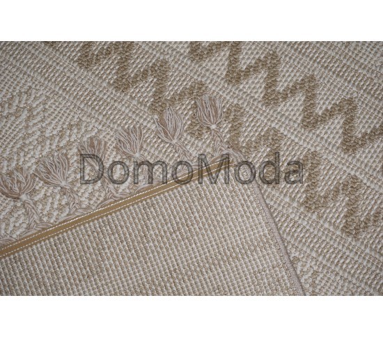 Безворсовый ковер CALIDO 08401A D.BEIGE/L.BEIGE Купить в интернет магазине ДомоМода фото 2 Безворсовый ковер CALIDO 08401A D.BEIGE/L.BEIGE - высокое качество по лучшей цене в Украине изображение 2.