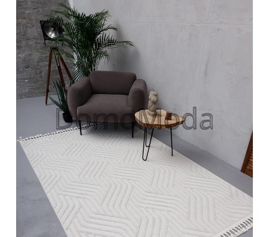 Синтетический ковер  HELSINKI FR48B cream/cream - высокое качество по лучшей цене в Украине изображение 4.