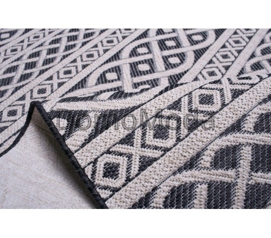 Безворсовый ковер Jersey Home 6730 wool-black - высокое качество по лучшей цене в Украине изображение 2.