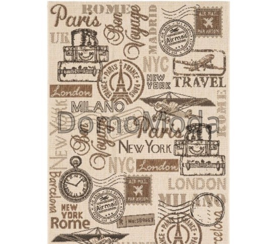 Безворсовый ковер Kerala 34685 065 Купить в интернет магазине ДомоМода Безворсовый ковер Kerala 34685 065 - высокое качество по лучшей цене в Украине