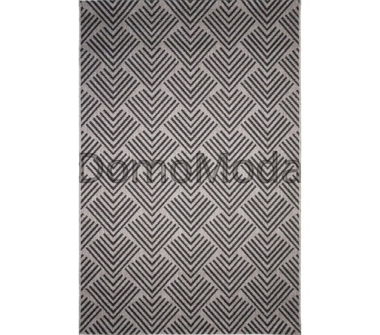 Безворсовий килим Natura 20575 Silver-Black - Висока якість за найкращою ціною в Україні