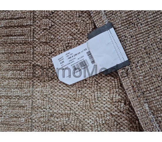 Безворсовий килим PEARL PRL-1303 BEIGE / BEIGE - Висока якість за найкращою ціною в Україні зображення 2.