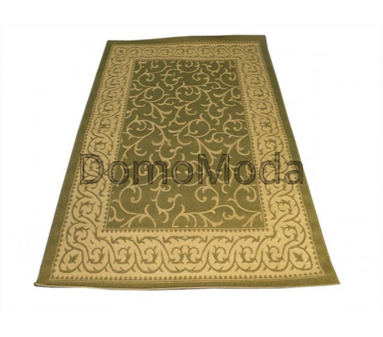 Безворсовый ковер Sisal 00014 green-cream Купить в интернет магазине ДомоМода Безворсовый ковер Sisal 00014 green-cream - высокое качество по лучшей цене в Украине