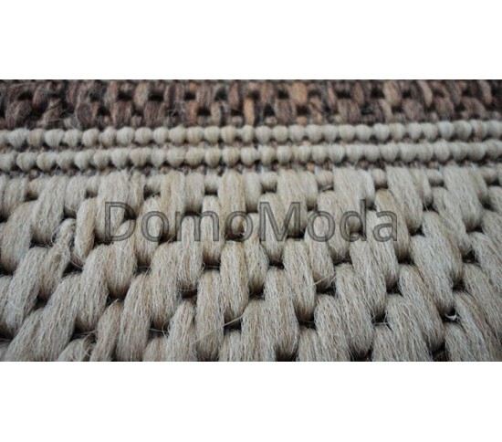 Безворсовый ковер Sisal 2163 , BROWN - высокое качество по лучшей цене в Украине изображение 2.