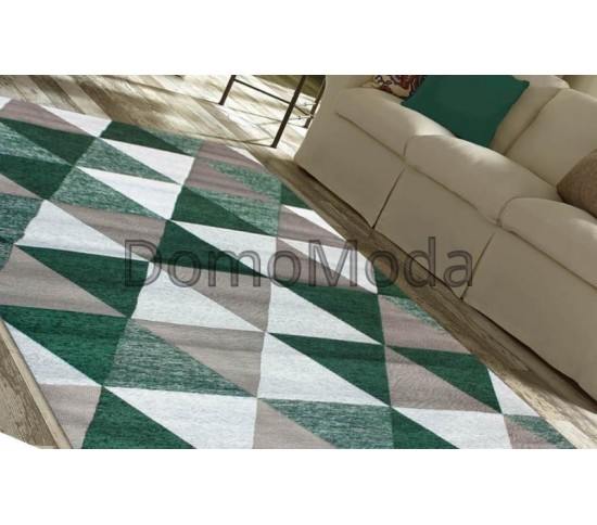 Синтетический ковер Vista 131301-03 green-beige - высокое качество по лучшей цене в Украине