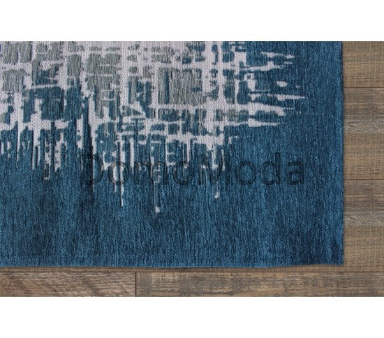 Синтетичний килим Vista 131305-01 blue - Висока якість за найкращою ціною в Україні зображення 2.