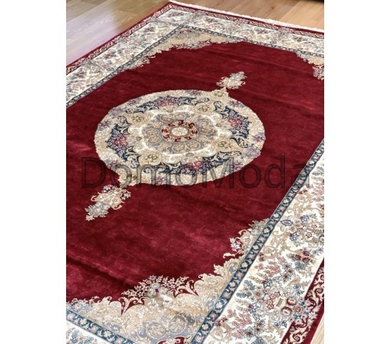 Бамбуковый ковер ELEXUS HEREKE ML749 BORDO - высокое качество по лучшей цене в Украине