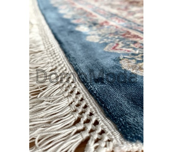 Бамбуковый ковер ELEXUS HEREKE YY081 KOYU NAVI - высокое качество по лучшей цене в Украине изображение 4.