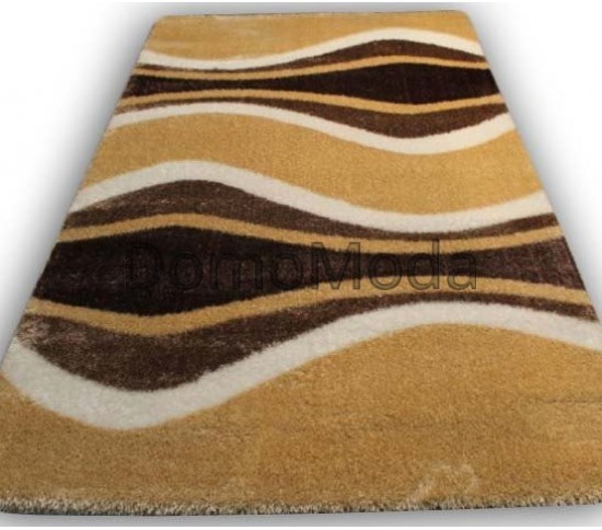 Высоковорсный ковер 3D Polyester 0051 l.beige-l.beige Купить в интернет магазине ДомоМода Высоковорсный ковер 3D Polyester 0051 l.beige-l.beige - высокое качество по лучшей цене в Украине