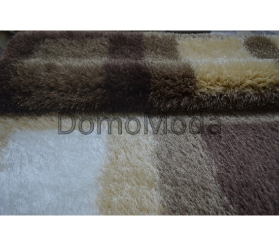 Високоворсний килим 3D Loop Shaggy 9000 B366 L.BROWN/L.BEIGE - Висока якість за найкращою ціною в Україні зображення 3.