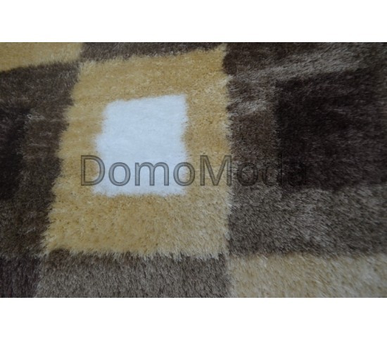 Високоворсний килим 3D Loop Shaggy 9000 B366 L.BROWN/L.BEIGE - Висока якість за найкращою ціною в Україні зображення 2.