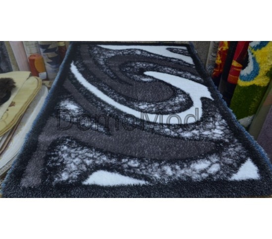 Високоворсний килим 3D Shaggy 9000 B367 BLASK/GREY - Висока якість за найкращою ціною в Україні