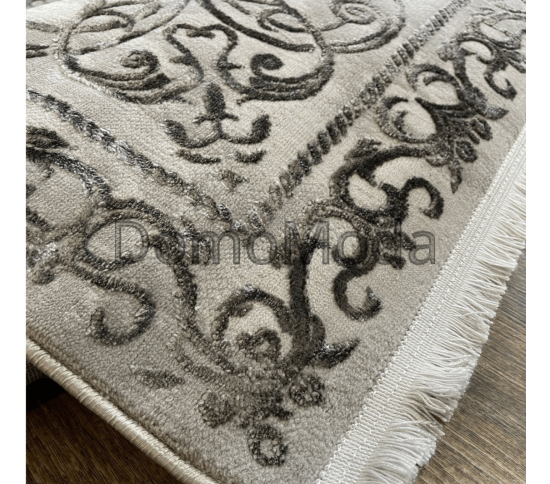 Високоворсный килим BEYOCE 0135KA D.GREY/D.GREY - Висока якість за найкращою ціною в Україні зображення 3.