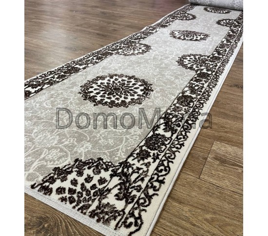 Килимова доріжка BEYONCE 07204A L. BROWN / BROWN Купити в інтернет магазині ДомоМода фото 3 Килимова доріжка BEYONCE 07204A L. BROWN / BROWN - Висока якість за найкращою ціною в Україні зображення 3.