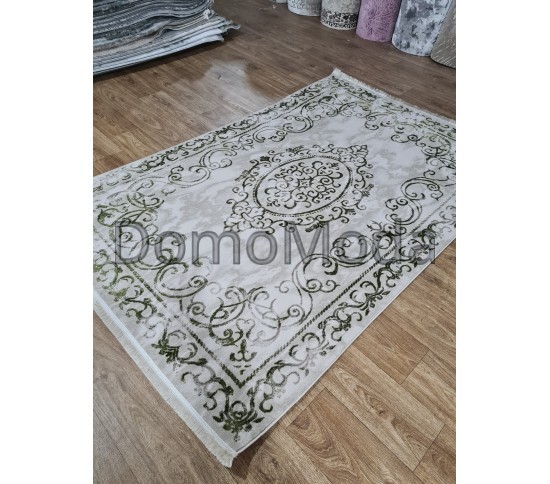 Ковер BEYOCE 0135KA BEIGE / GREEN Купить в интернет магазине ДомоМода фото 5 Ковер BEYOCE 0135KA BEIGE / GREEN - высокое качество по лучшей цене в Украине изображение 5.
