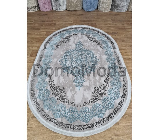 Ковер BEYOCE 0149WA L.BLUE/D.GREY Купить в интернет магазине ДомоМода фото 2 Ковер BEYOCE 0149WA L.BLUE/D.GREY - высокое качество по лучшей цене в Украине изображение 2.