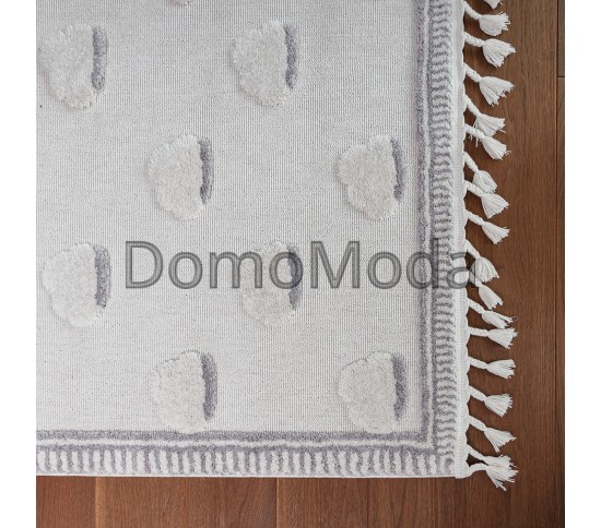 Детский ковер BILBAO KIDS GD62A  white/grey Купить в интернет магазине ДомоМода фото 2 Детский ковер BILBAO KIDS GD62A  white/grey - высокое качество по лучшей цене в Украине изображение 2.