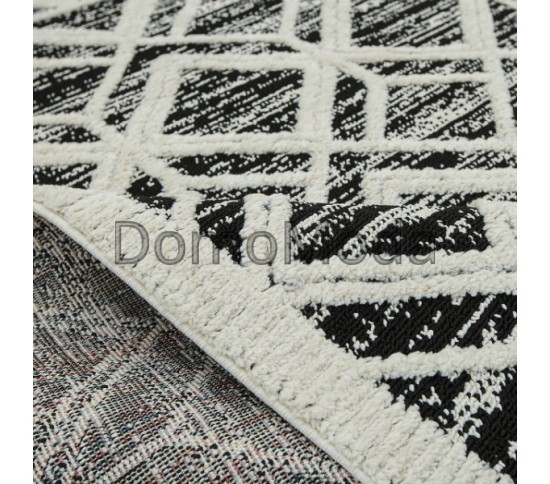 Синтетичний килим Bilbao Y584A ANTRASIT/WHITE - Висока якість за найкращою ціною в Україні зображення 5.