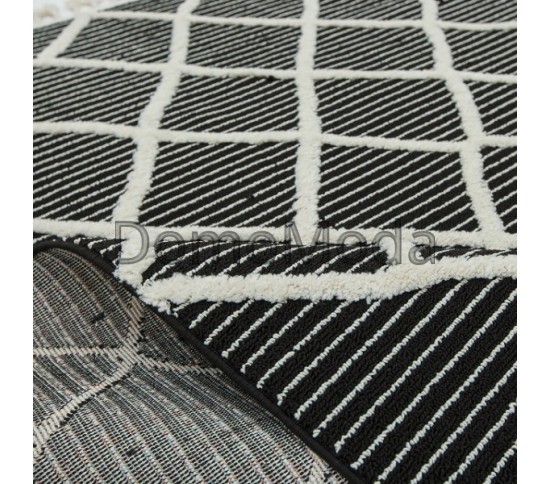 Синтетичний килим Bilbao Y619A ANTRASIT/WHITE - Висока якість за найкращою ціною в Україні зображення 2.