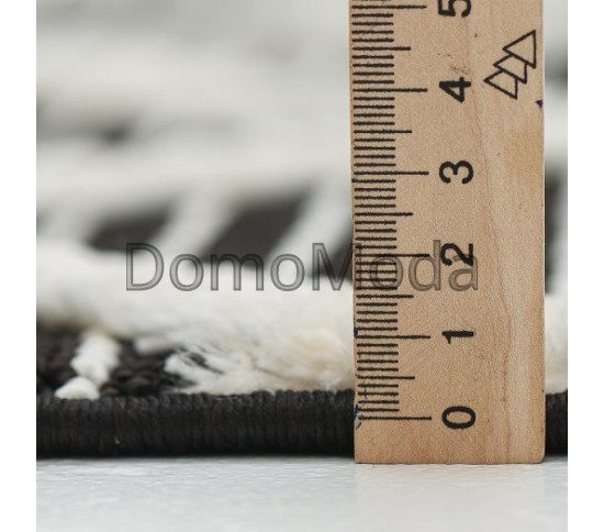 Синтетичний килим Bilbao Y619A ANTRASIT/WHITE - Висока якість за найкращою ціною в Україні зображення 3.