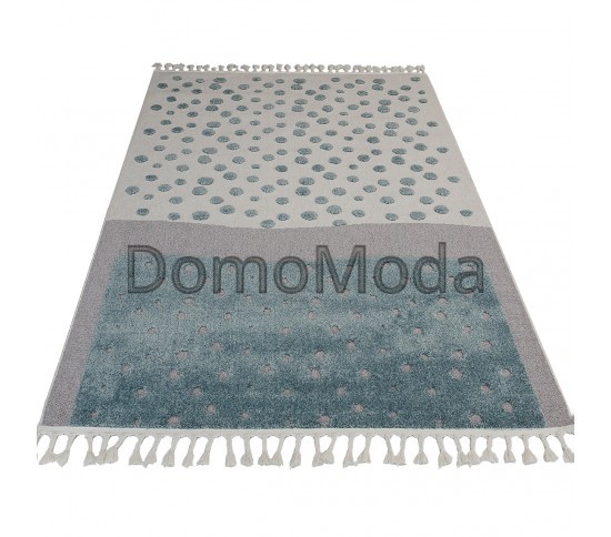 Детский ковер BILBAO KIDS GD57A white/blue - высокое качество по лучшей цене в Украине