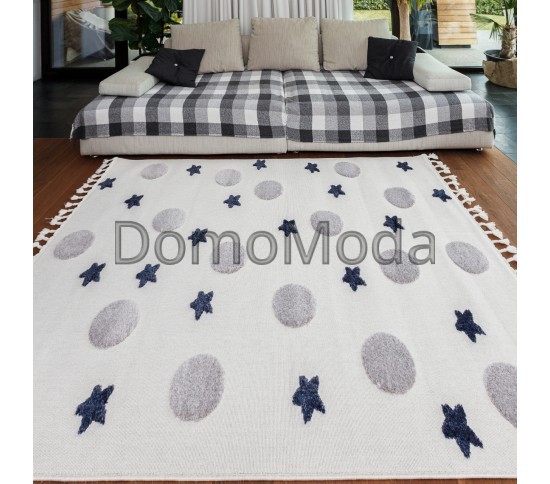 Детский ковер BILBAO KIDS GD75A white/grey - высокое качество по лучшей цене в Украине изображение 3.