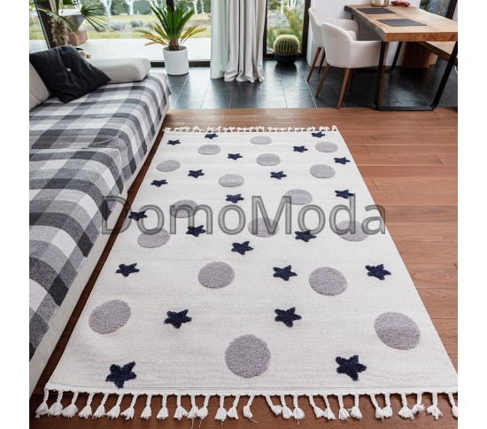 Детский ковер BILBAO KIDS GD75A white/grey - высокое качество по лучшей цене в Украине изображение 2.