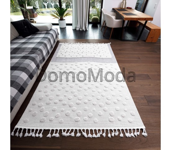 Детский ковер BILBAO KIDS FF72A  white/grey Купить в интернет магазине ДомоМода фото 2 Детский ковер BILBAO KIDS FF72A  white/grey - высокое качество по лучшей цене в Украине изображение 2.