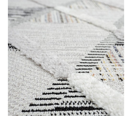 Синтетический ковер Bilbao Z703A white/multi - высокое качество по лучшей цене в Украине изображение 3.