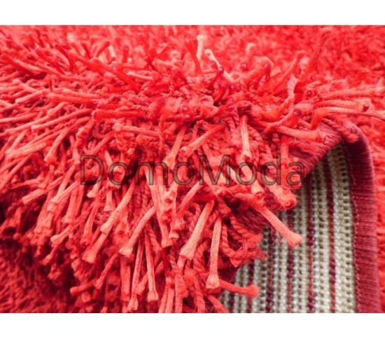 Високоворсный килим Cosmo Shaggy red 001 - Висока якість за найкращою ціною в Україні зображення 3.