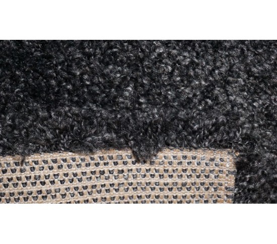 Високоворсний килим Denso Black - Висока якість за найкращою ціною в Україні зображення 2.