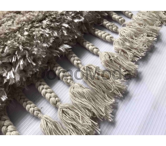 Високоворсний килим Ethos PC00A Beige-Beige - Висока якість за найкращою ціною в Україні зображення 3.