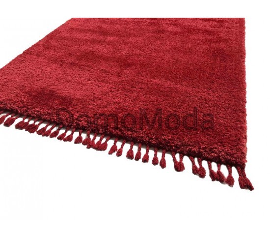 Високоворсний килим Ethos PC00A Cherry-Cherry - Висока якість за найкращою ціною в Україні зображення 3.