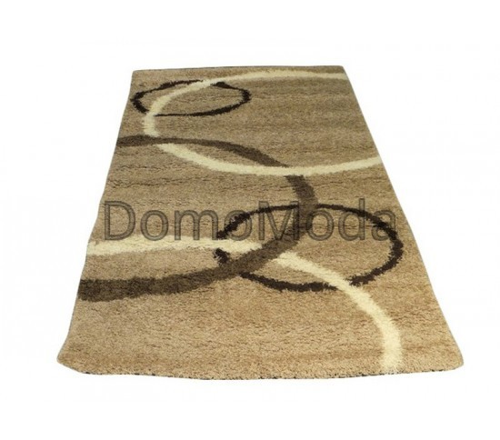 Высоковорсный ковер Gold Shaggy 8018 beige Купить в интернет магазине ДомоМода Высоковорсный ковер Gold Shaggy 8018 beige - высокое качество по лучшей цене в Украине
