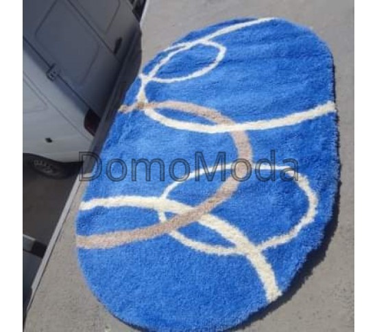 Высоковорсный ковер Gold Shaggy 8018 blue Купить в интернет магазине ДомоМода Высоковорсный ковер Gold Shaggy 8018 blue - высокое качество по лучшей цене в Украине