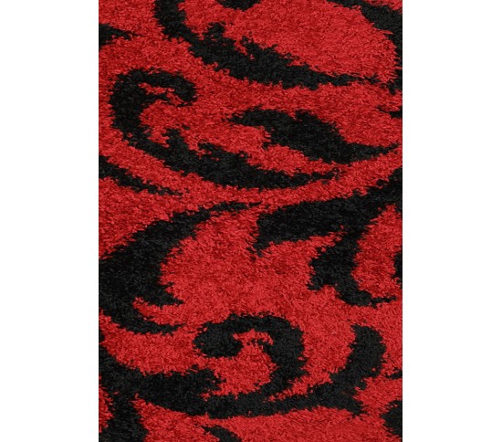 Высоковорсный ковер Loca  9161A RED Купить в интернет магазине ДомоМода Высоковорсный ковер Loca  9161A RED - высокое качество по лучшей цене в Украине