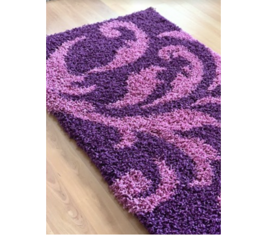Высоковорсный ковер Loca 9161A D.PURPLE Купить в интернет магазине ДомоМода фото 3 Высоковорсный ковер Loca 9161A D.PURPLE - высокое качество по лучшей цене в Украине изображение 3.