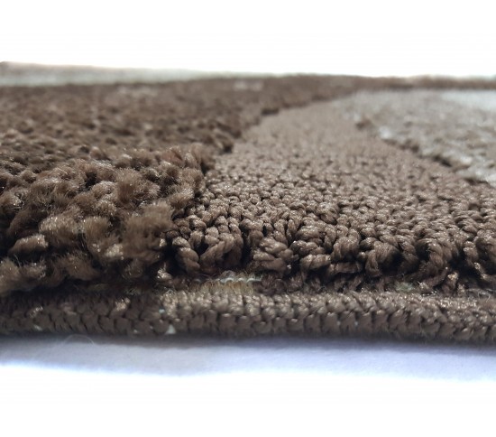 Высоковорсный ковер Shaggy Loop 7641A DARK BROWN Купить в интернет магазине ДомоМода фото 2 Высоковорсный ковер Shaggy Loop 7641A DARK BROWN - высокое качество по лучшей цене в Украине изображение 2.